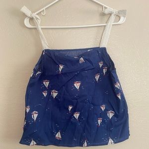 Sailboat tank top